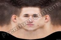 0010 Young man head premade texture 0010